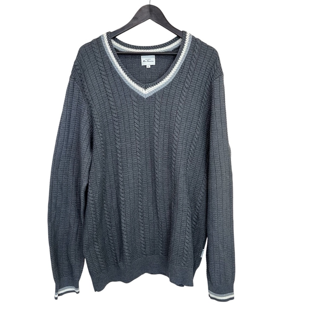 Ben Sherman The Original Varsity Sweater - Size XXL